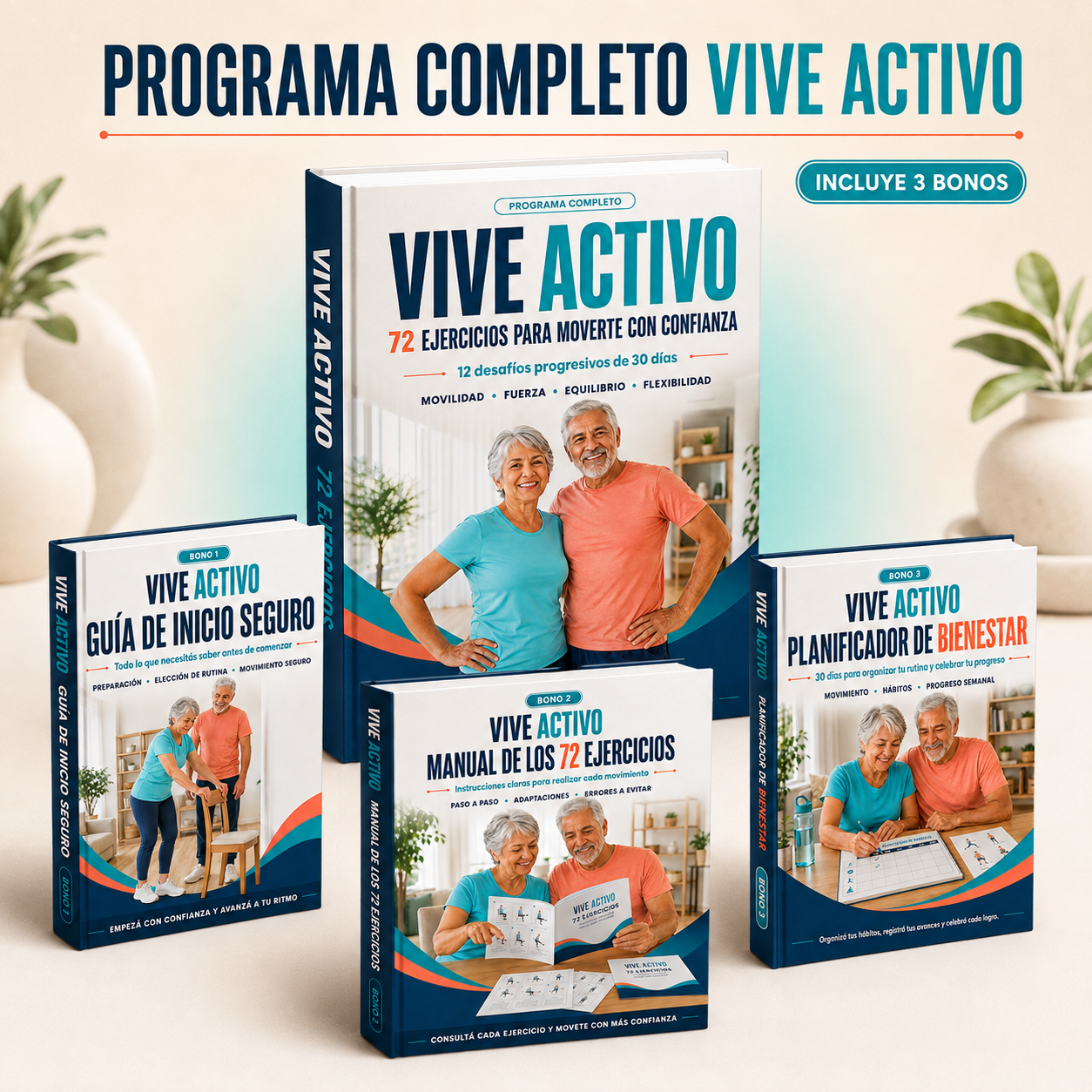 Vive Activo – Programa de Ejercicios para Adultos Mayores